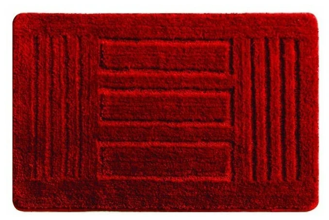 Коврик д/ванн комн 50*80 микрофиб Strict Geometry (red) Milardo 330M580M12 