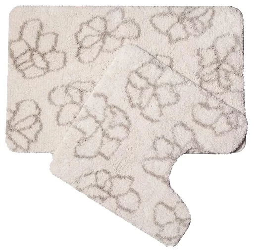 Набор ковр д/в комн taormina IDDIS 50*80+50*50см микрофибра pink illusion MID233MS