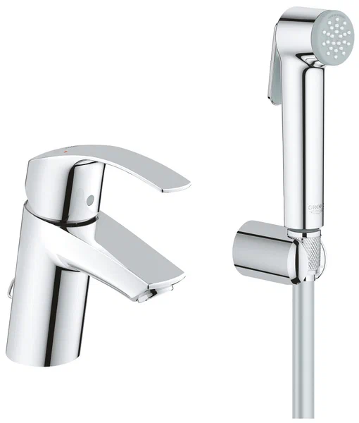 GROHE тюльпан 23124002 См-ль EUROSMART S-Size, с гигиен. душ 