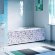 Экран под ванну  1,5 м "Оптима Decor" (034 мозаика жемчужная)450325