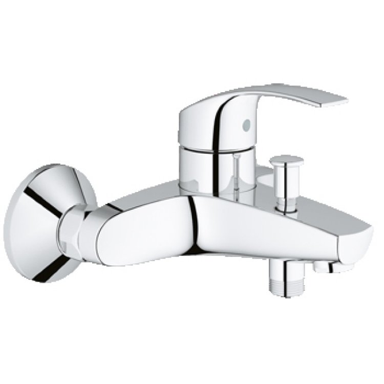 GROHE д/ванны 33300 См-ль EUROSMART, кор. излив, без аксесс. 444519 