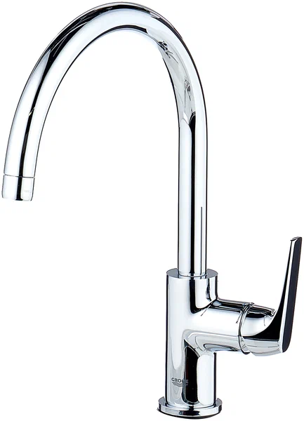 GROHE кухня 31230 См-ль BauEdge, поворотный высокий излив 